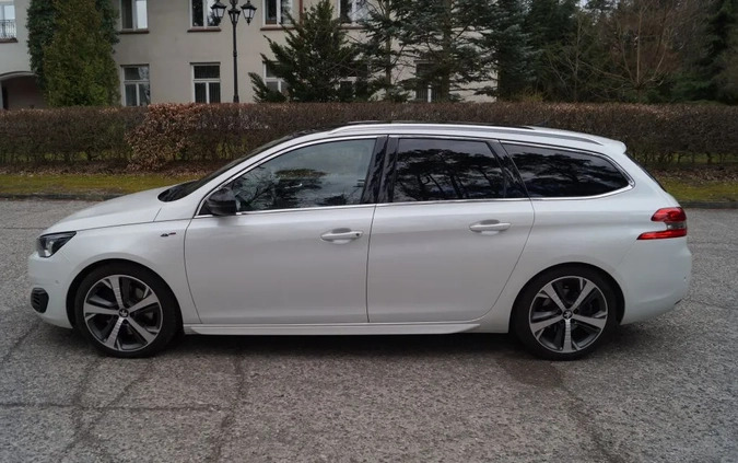 Peugeot 308 cena 69900 przebieg: 164000, rok produkcji 2017 z Warszawa małe 667